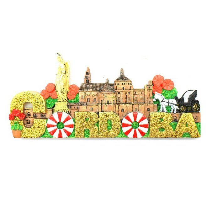 IMAN VISTAS CATEDRAL CORDOBA 12X6CM