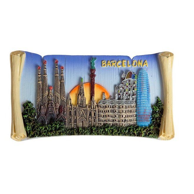 IMAN PERGAMINO BARCELONA 11X6CM