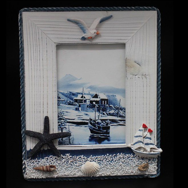 PORTAFOTOS MADERA CON CUERDA 15X19CM