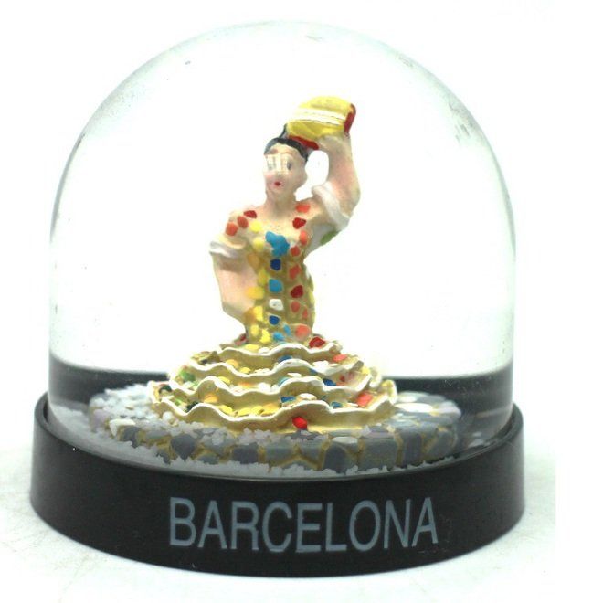 BOLA AGUA FLAMENCA MOSAICO 85MM DIAM