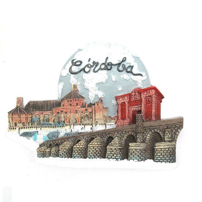 IMAN MONUMENTOS SOBRE LUNA CORDOBA 8X5.5CM