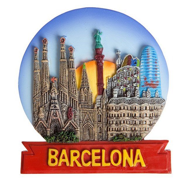 IMAN REDONDO BODEGON BARCELONA 8CM