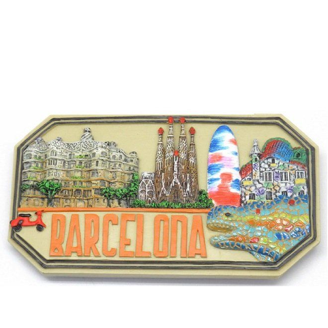 IMAN OCTOGONAL BODEGON BARCELONA 8.5CM