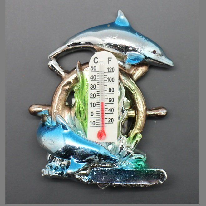 IMAN RAINBROWN TIMON DELFIN TERMOMETRO 4.5X4.5CM