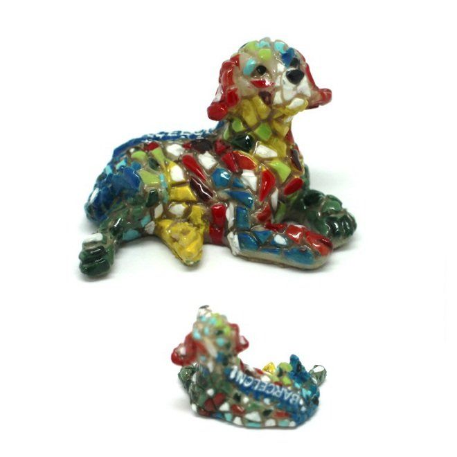 PERRO MOSAICO 10CM