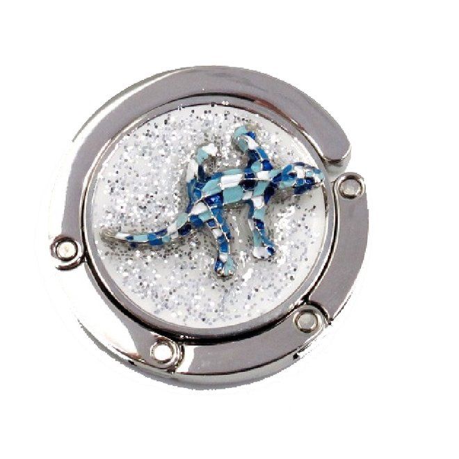 CUELGABOLSOS LAGARTO MOSAICO 45MM SURTIDO