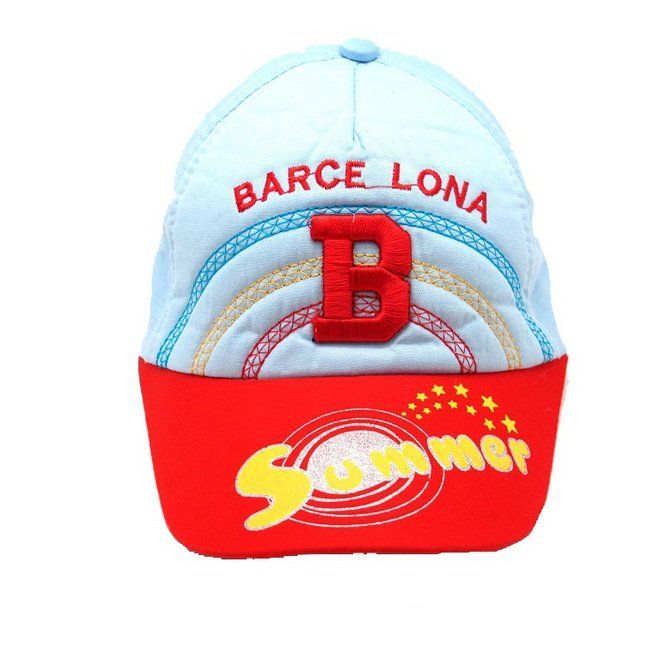 GORRA NIÑO AZUL BARCELONA SUMMER