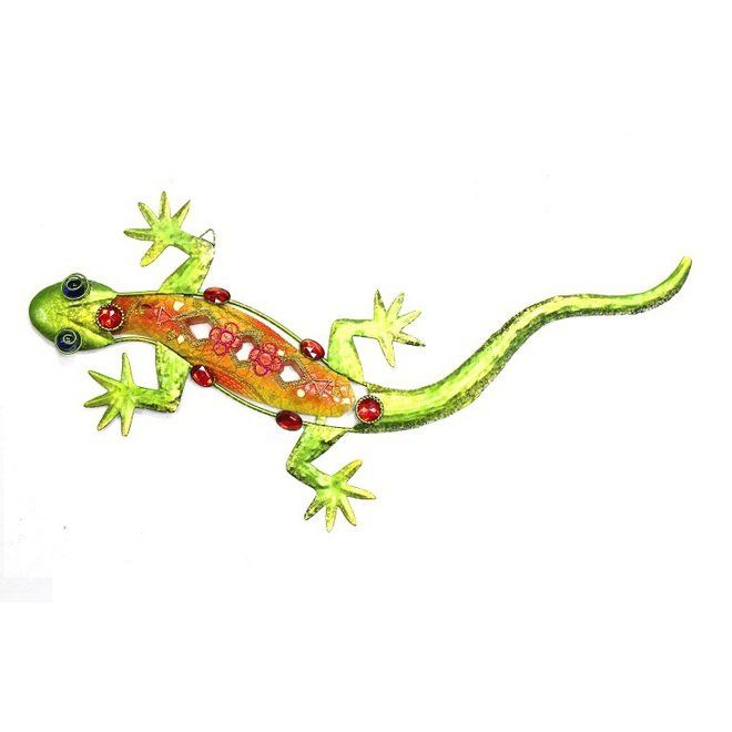 LAGARTO METALICO  SURTIDO PARA COLGAR 61X22CM