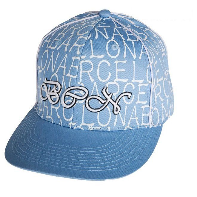 GORRA ALGODON FONDO BARCELONA BORDADO BCN BLUE