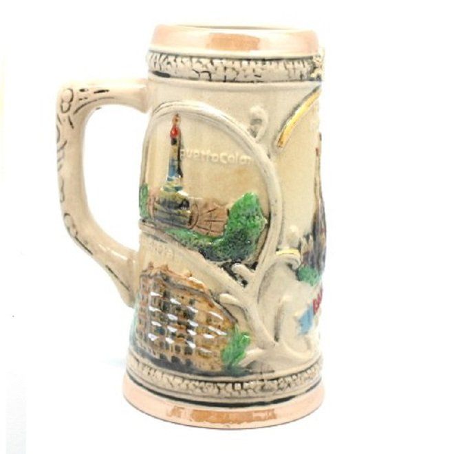 JARRA VISTAS BARCELONA 12CM SURTIDO COLORES