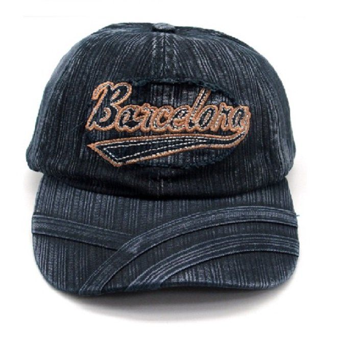 GORRA TEJANA BORDADO CENTRAL BARCELONA BLUE