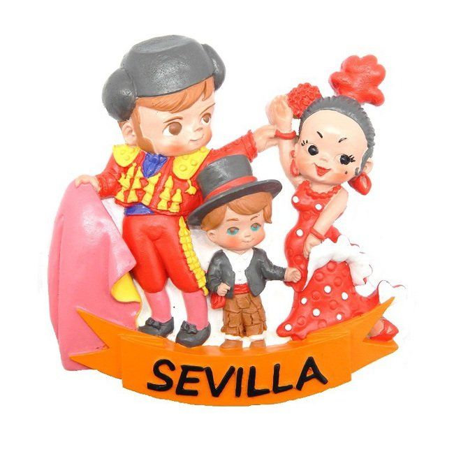 IMAN FOLKLORICOS SEVILLA 7.5X8CM