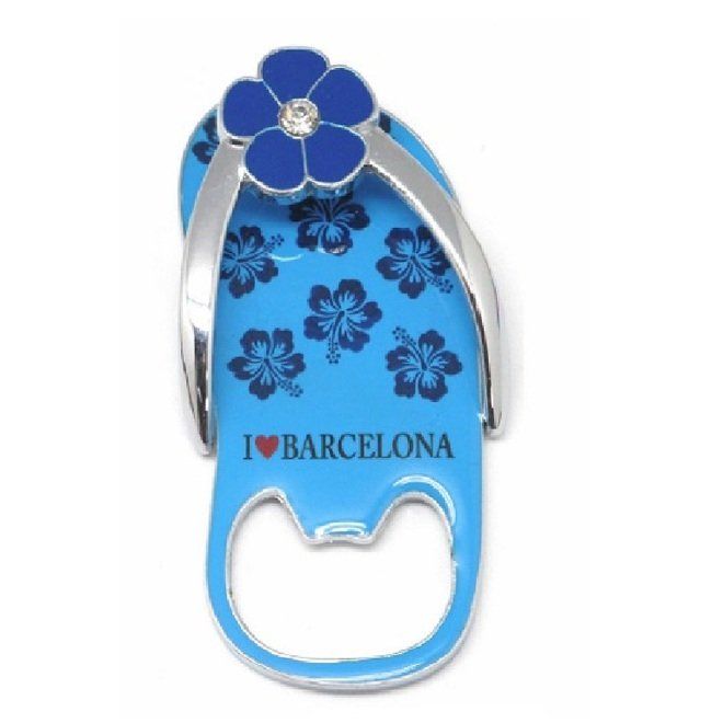 IMAN ABRIDOR METALICO CHANCLA BARCELONA 7CM
