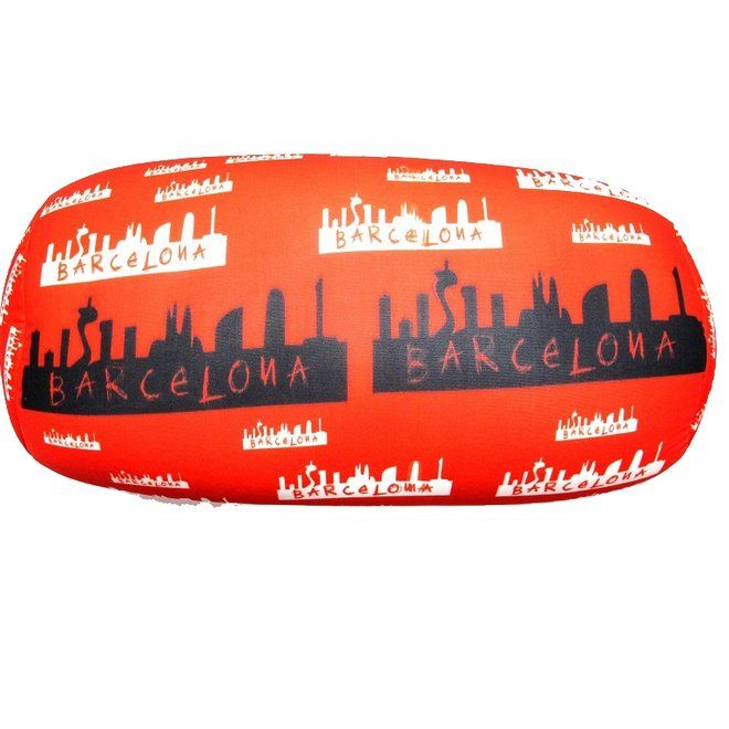 COJIN RECTANGULAR SYLINE BCN 40X15X15 ROJO O NEGRO
