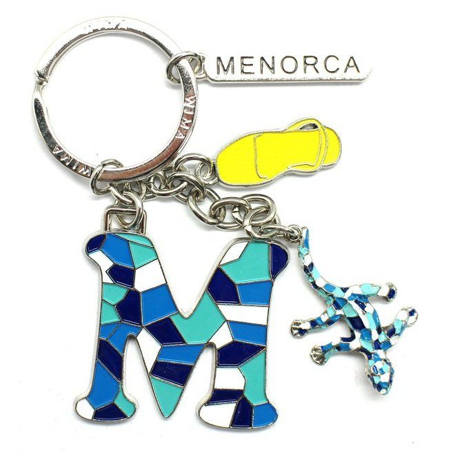 LLAVERO M ABARCA LAGARTO SURTIDO COLORES