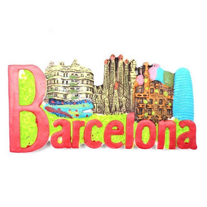 IMAN ROJO BARCELONA 10CM