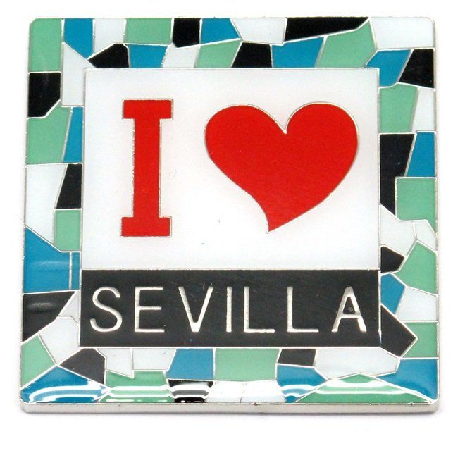 IMAN I LOVE SEVILLA METALICO MOSAICO SURTIDO COLORES