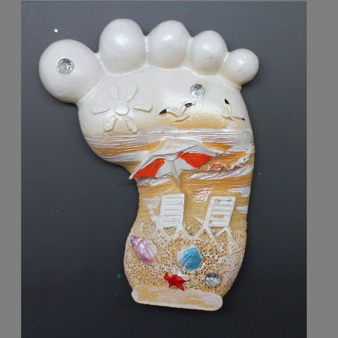 IMAN PIE PLAYA BROWN 6X8CM