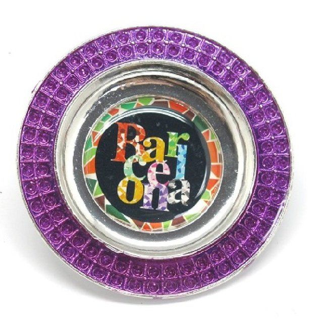 IMAN METALICO PLATO BARCELONA 6CM