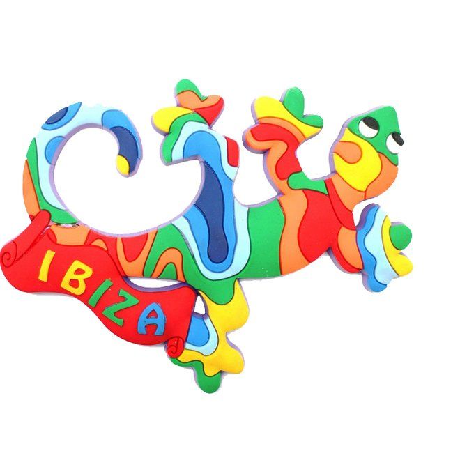 IMAN PVC LAGARTO CARTEL IBIZA 11X8CM