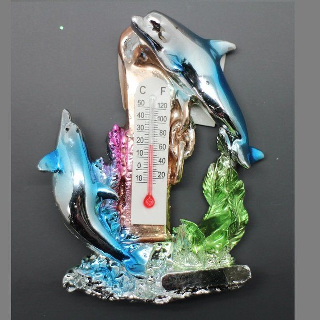 IMAN RAINBROWN DELFINES CORAL TERMOMETRO 5X8CM