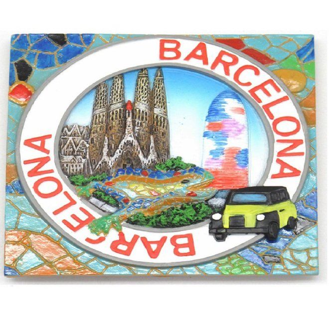 IMAN MOSAICO/REDONDA DRAC BCN 7.5CM