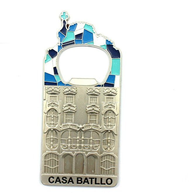 IMAN ABRIDOR METALICO MOSAICO CASA BATLLO 8 CM