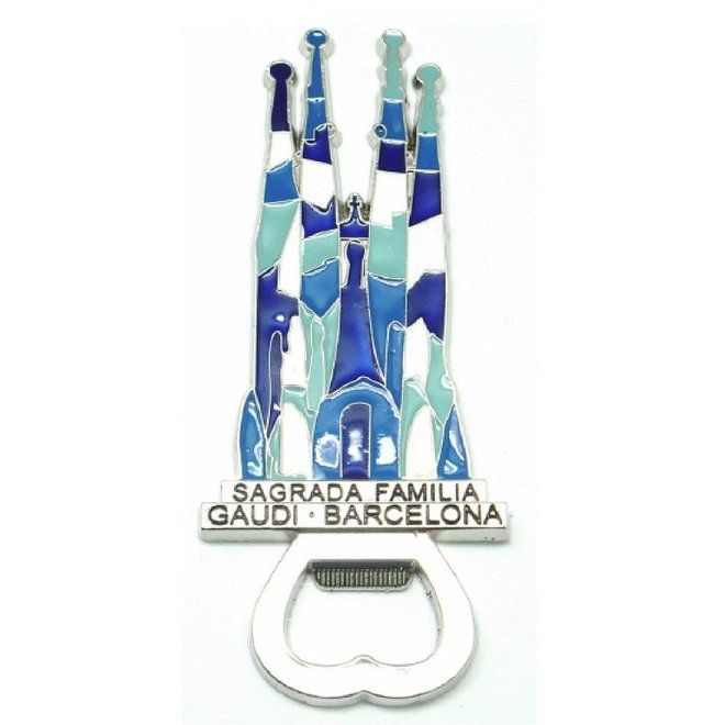 IMAN ABRIDOR METALICO SAGRADA FAMILIA 11CM SURTIDO COLORES