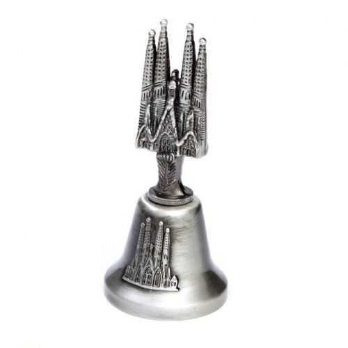 CAMPANA PLATEADA SAGRADA FAMILIA 10CM